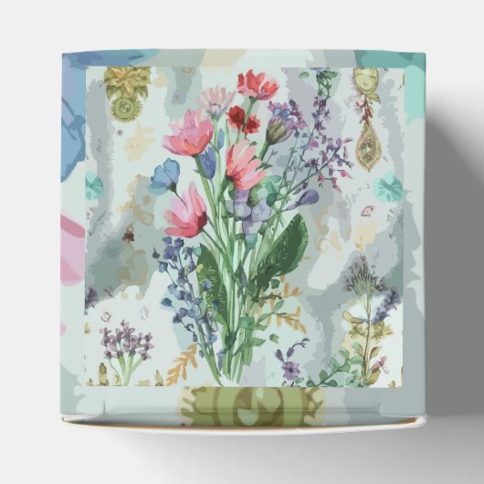 Verloren in een droom Boheemse Waterverf Bedankdoosjes (Bovenkant)