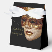 Verloren in een Halloween-maskeradefeest Bedankdoosjes (Voorkant)
