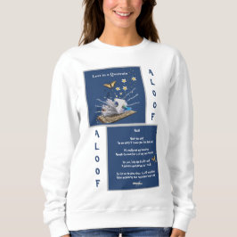 Verloren in een kwatrijn door Adiela Akoo - Aloof Trui