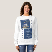 Verloren in een kwatrijn door Adiela Akoo - Aloof Trui (Voorkant volledig)