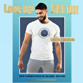 Verloren in een kwatrijn door Adiela Akoo - Poetry T-shirt