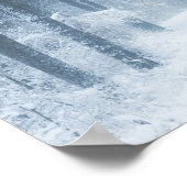 Verloren in een magisch bos poster (Hoek)