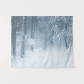 Verloren in een magisch bos wandkleed (Voorkant (horizontaal))