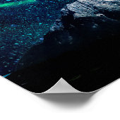 Verloren in een wereld van dromen en bergen poster (Hoek)