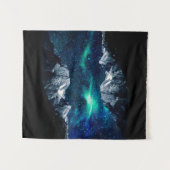 Verloren in een wereld van dromen en bergen wandkleed (Voorkant (horizontaal))