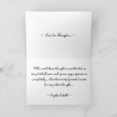 ~ Verloren in Gedachten… ~ Kaart (Binnen)