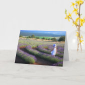 ~ Verloren in Gedachten… ~ Kaart (Gele Bloem)