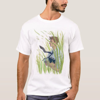 verloren in gedachten t-shirt