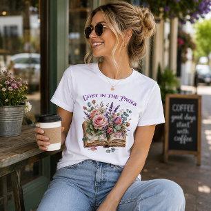 Verloren in het Boek met Rozen Tri-Blend Shirt