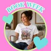 Verloren in het Boek met Rozen Tri-Blend Shirt