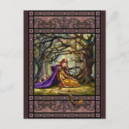 Verloren in het briefkaart van het Bos (Voorkant)