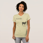 Verloren in het dorp gevonden in Christus T-Shirt  (Voorkant volledig)