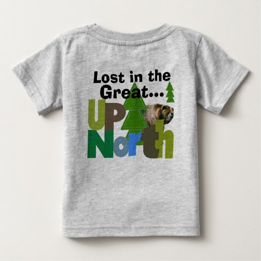 Verloren in het Great UpNorth (Achterkant)