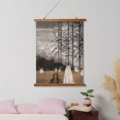 Verloren in het onbekende hangend wandkleed (Slaapkamer)