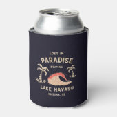 Verloren in het Paradise-meer Havasu Blikjeskoeler (Blikje Voorkant)