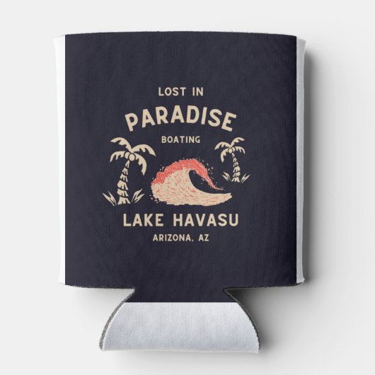 Verloren in het Paradise-meer Havasu Blikjeskoeler (Achterkant)