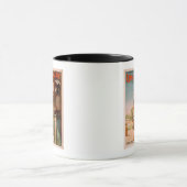 Verloren in het woestijn-Arabisch theatrisch Poste Mok (Midden)