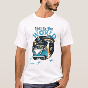 Verloren in het Woord - Boekliefhebber Typografie  T-shirt