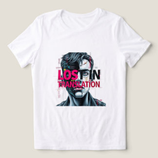 Verloren in ironische vertaling Tri-Blend shirt