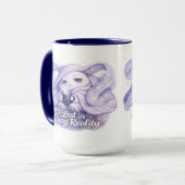 Verloren in knusse realiteit Fluffy Bunny Mok (Voorkant links)