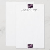Verloren in Lila briefpapier (Voorkant / Achterkant)