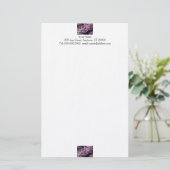 Verloren in Lila briefpapier (Staand voorkant)