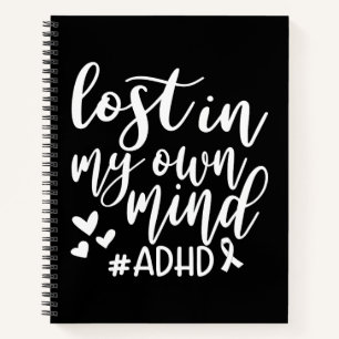 Verloren in mijn eigen geest ADHD Notitieboek & Jo