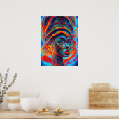 Verloren in mijn geest surrealistisch poster (Keuken)