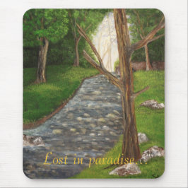 Verloren in paradijs.. muismat