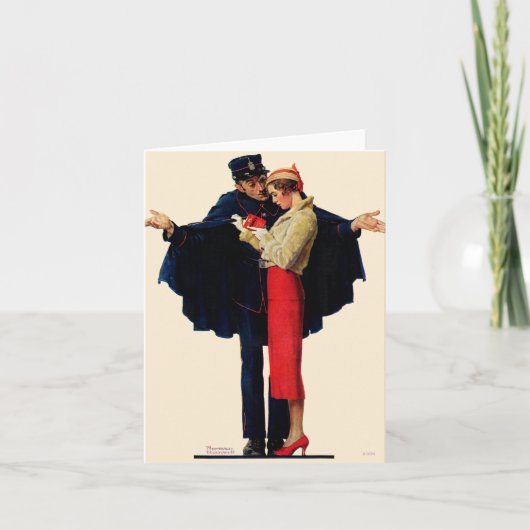 Verloren in Parijs Kaart (Voorkant)