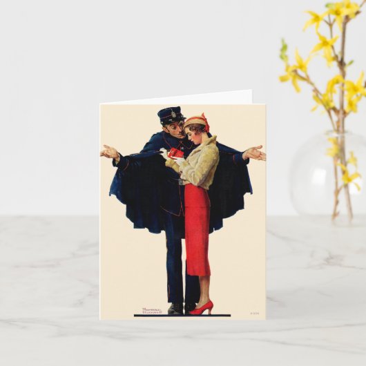 Verloren in Parijs Kaart (Gele Bloem)