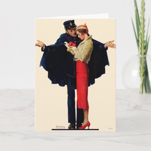 Verloren in Parijs Kaart (Voorkant)