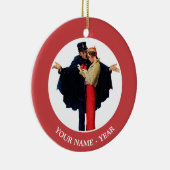 Verloren in Parijs Keramisch Ornament (Rechts)