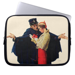 Verloren in Parijs Laptop Sleeve