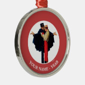 Verloren in Parijs Metalen Ornament (Rechts)