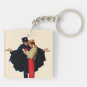 Verloren in Parijs Sleutelhanger (Achterkant)