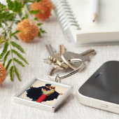 Verloren in Parijs Sleutelhanger (Zijkant)