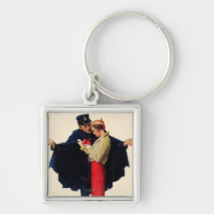 Verloren in Parijs Sleutelhanger