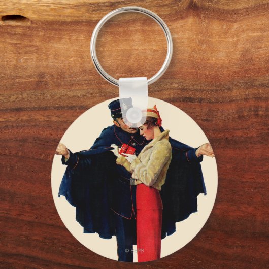 Verloren in Parijs Sleutelhanger (Voorkant)