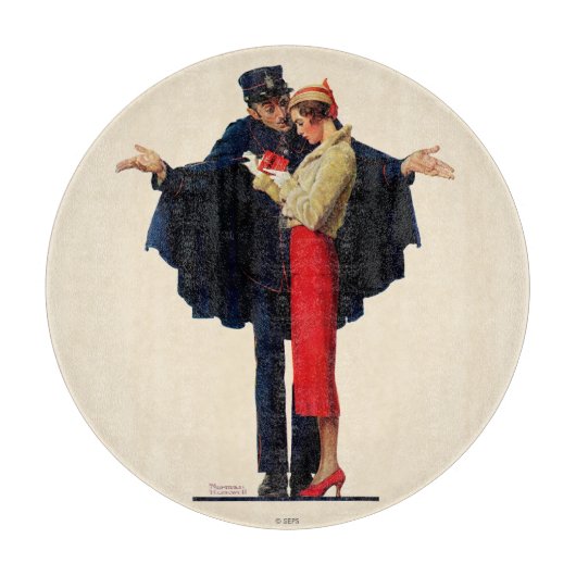 Verloren in Parijs Snijplank (Voorkant)