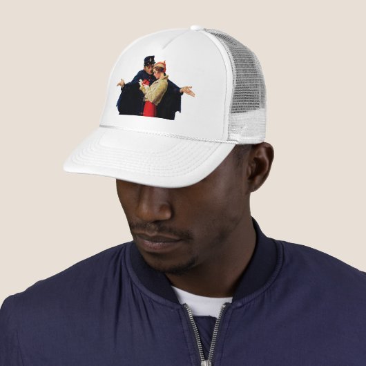 Verloren in Parijs Trucker Pet (In situ)