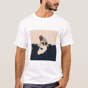 Verloren in reflectie. t-shirt