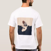Verloren in reflectie. t-shirt (Achterkant)