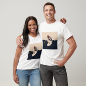 Verloren in reflectie. t-shirt (Unisex)