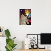Verloren in ruimte poster (Thuiskantoor)