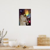 Verloren in ruimte poster (Keuken)