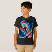 Verloren in ruimte t-shirt (Voorkant volledig)