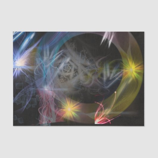 Verloren in ruimte tissuepapier (Voorkant)