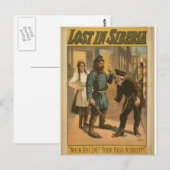 Verloren in Siberië Briefkaart (Voorkant / Achterkant)