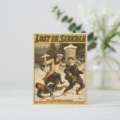 Verloren in Siberië, circa 1898. Briefkaart (Staand voorkant)